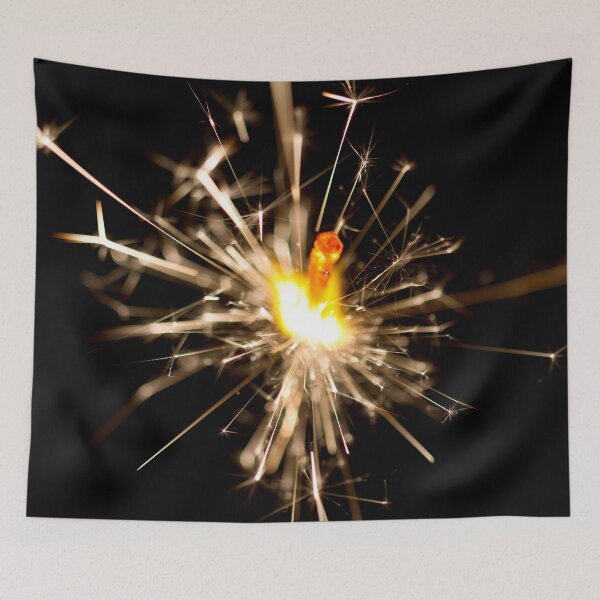 Item preview, Sparkler in the dark designed and sold by FOLK ART FUSION by heidiannemorris.