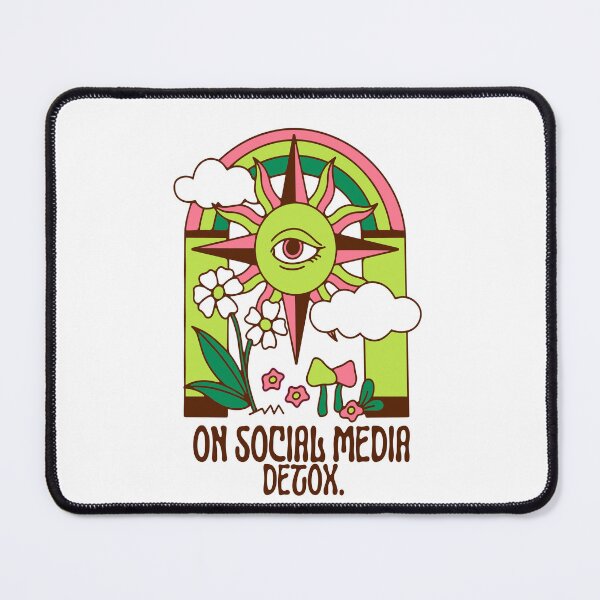 Item preview, Retro Social Media Detox-Mental Health Social Media Break designed and sold by Tamas Das.