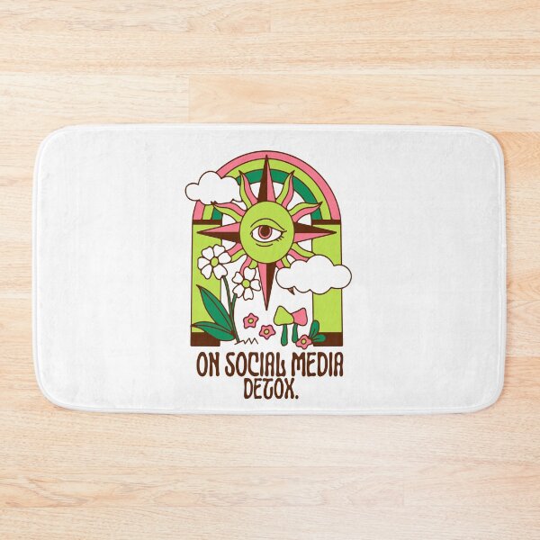 Item preview, Retro Social Media Detox-Mental Health Social Media Break designed and sold by Tamas Das.