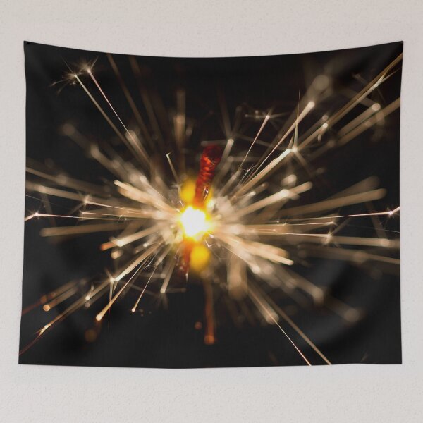 Item preview, Sparkler in the dark II designed and sold by FOLK ART FUSION by heidiannemorris.