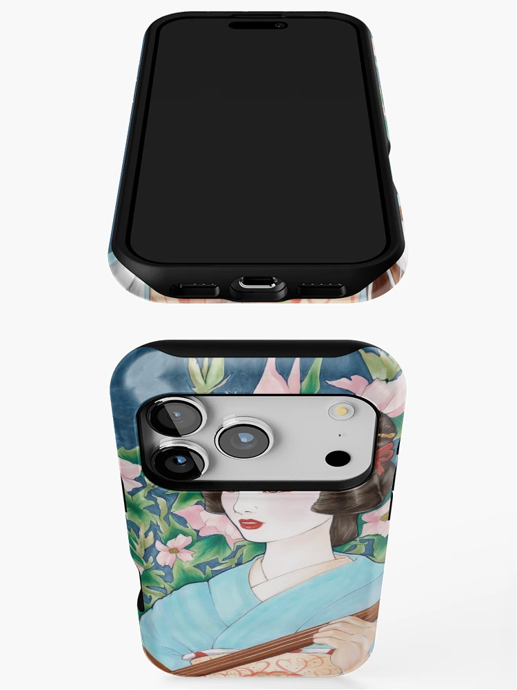 Thumbnail 3 of 4, iPhone Case, Geisha designed and sold by Ranefea.