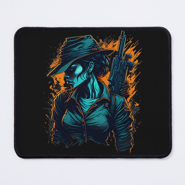 Item preview, Capture The Thrill - Female Gun Slinger Collection Our Anime- Gaming Character Design designed and sold by Chromatic-Art.