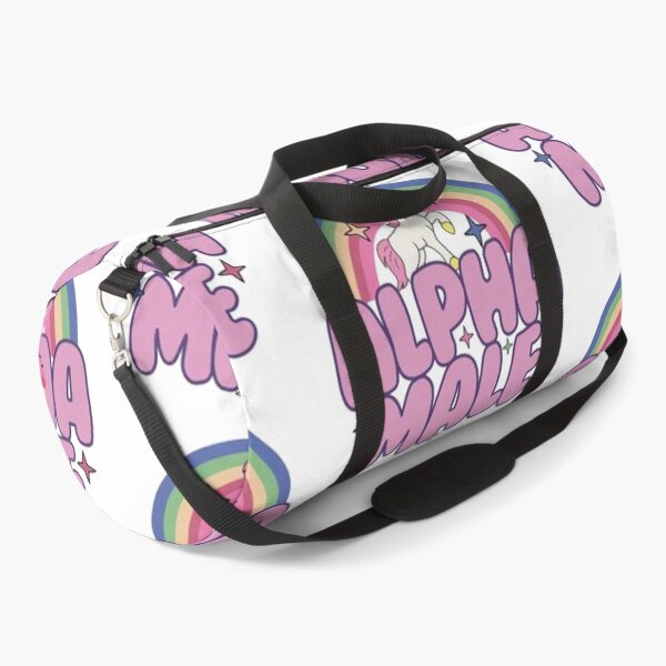 Item preview, Alpha Male Unicorn Rainbow designed and sold by endrymaraya.