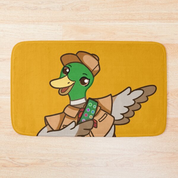 Item preview, duck working on his first day as a boy scout guide, children's illustration designed and sold by kitsuneins.