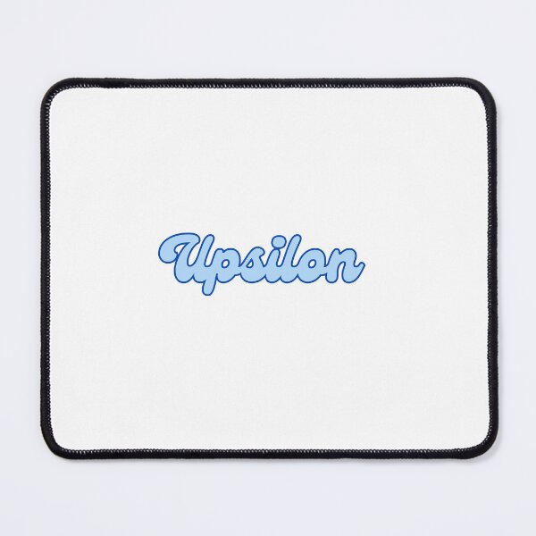 Item preview, sky blue upsilon designed and sold by BlossomLane.