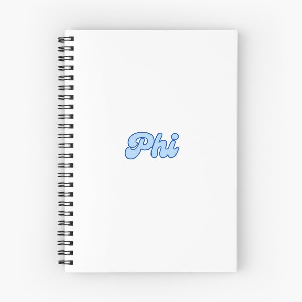 Item preview, sky blue phi designed and sold by BlossomLane.