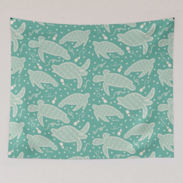 Item preview, Lace Turtle - Green designed and sold by Searay-Art-Co.