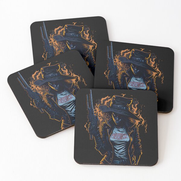 Item preview, Experience The Power  - Female Gun Slinger Collection Our Anime- Gaming Character Design  designed and sold by Chromatic-Art.