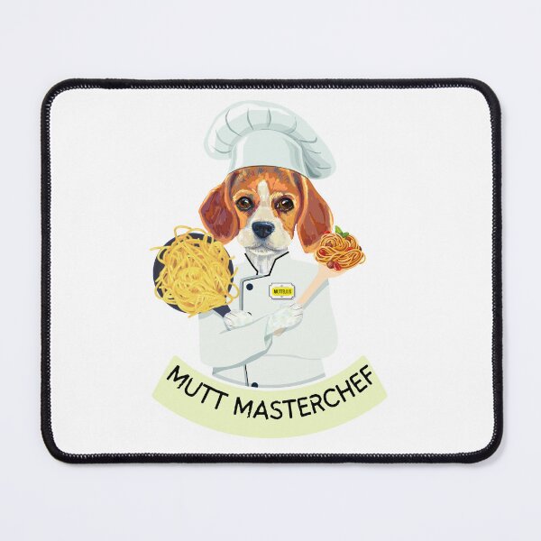 Item preview, Funny Beagle Italian Spaghetti Chef Mutt, Masterchef. designed and sold by PixelPizzazz.