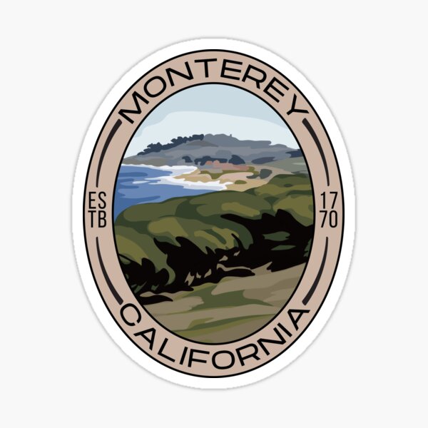 Item preview, Monterey California designed and sold by Unhinged Heather.