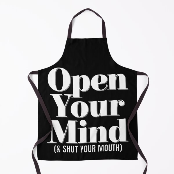 Item preview, Open your mind; Shut your mouth. designed and sold by McCallnWaldo.