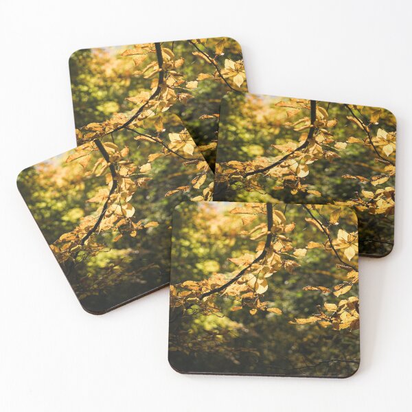 Item preview, Gold Leaves in the Forest designed and sold by Chutneey.