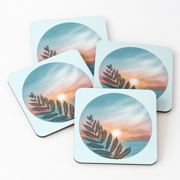 Item preview, sunset fern designed and sold by tayyshep.