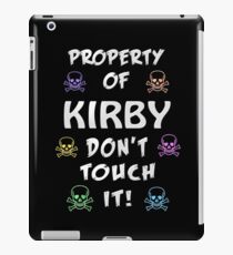 Property of Kirby iPad Case/Skin