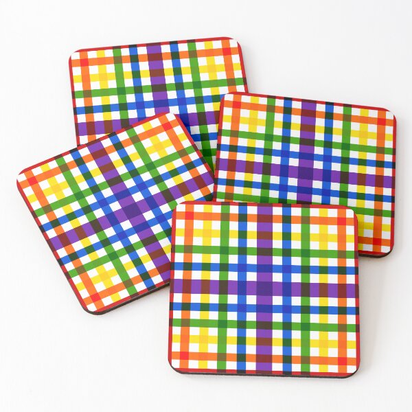 Item preview, Rainbow Plaid designed and sold by GlitxhBean.