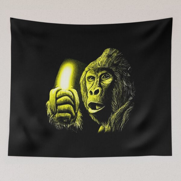 Item preview, Gorilla Shining Banana designed and sold by MUIIDIUA.