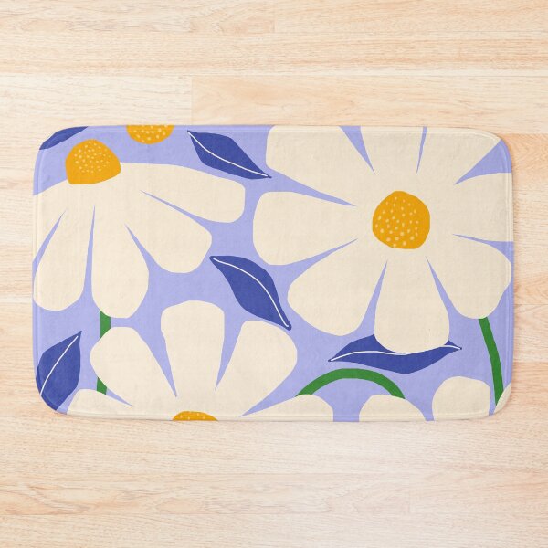 Item preview, Wild Daisies - periwinkle designed and sold by Gale Switzer.