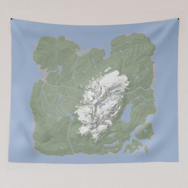 Item preview, Sons of the Forest Map designed and sold by The Pathfinders.