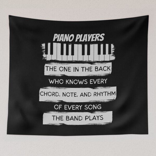 Item preview, Musicians Piano Players Know Every Note the Band Plays designed and sold by Smagnaferous.