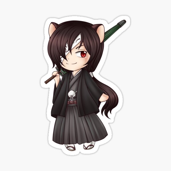 Cat Ears Stickers Redbubble - female kano shuuya roblox