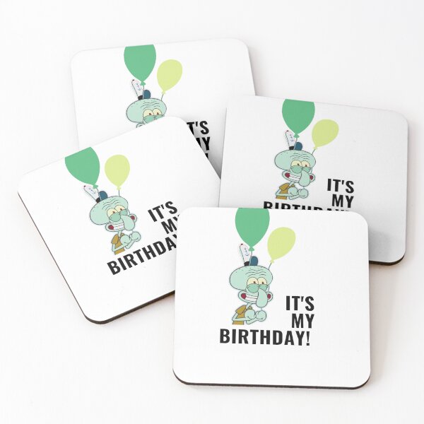 Item preview, Calamardo - Bob Esponja - ¡Es mi cumpleaños! designed and sold by Mazagan-Shop.