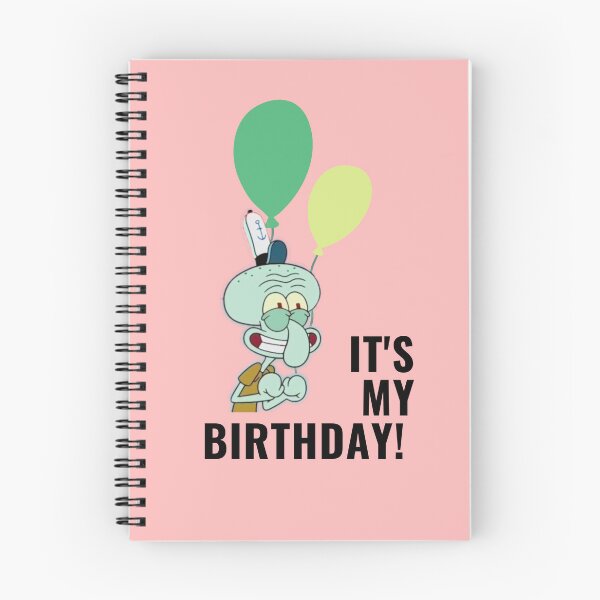 Item preview, Squidward - SpongeBob - It's My Birthday! designed and sold by Mazagan-Shop.