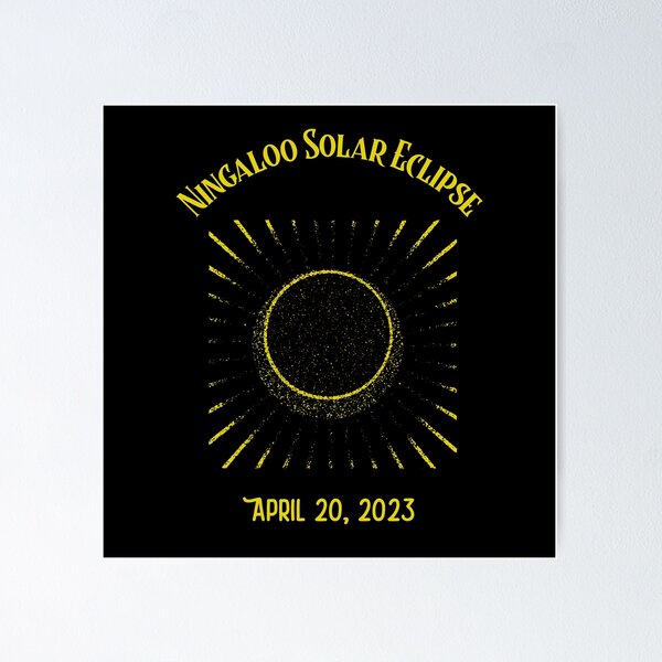 Item preview, Ningaloo Solar Eclipse designed and sold by TNSM.