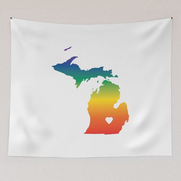 Item preview, Michigan Pride designed and sold by Maren Misner.