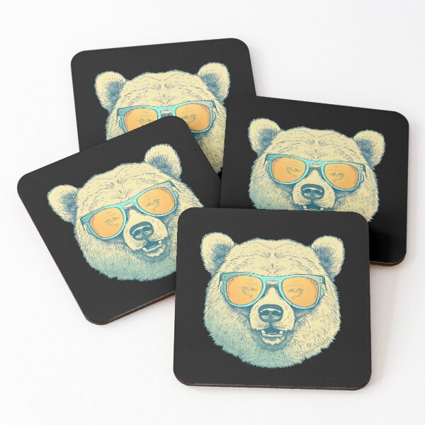 Item preview, Bear in Sunglasses designed and sold by EllisAmassArt.