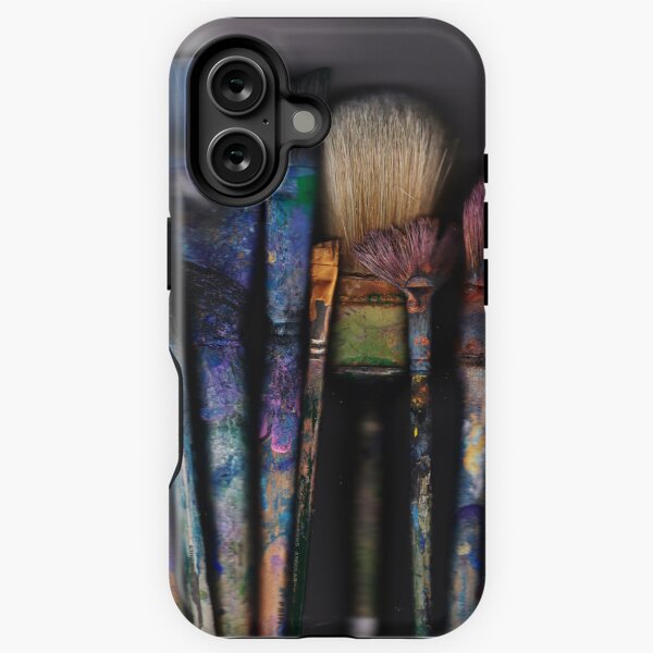 More of My Favorite Paint Brushes iPhone Tough Case