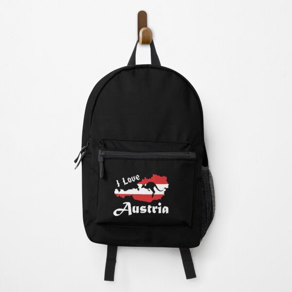 Item preview, I Love Austria, with kangaroo - white lettering designed and sold by PostersPoste.