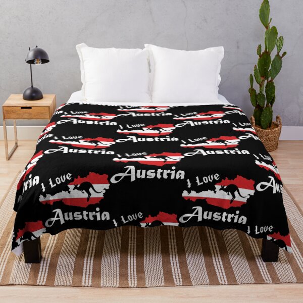 Item preview, Amo Austria, con canguro - letras blancas designed and sold by PostersPoste.