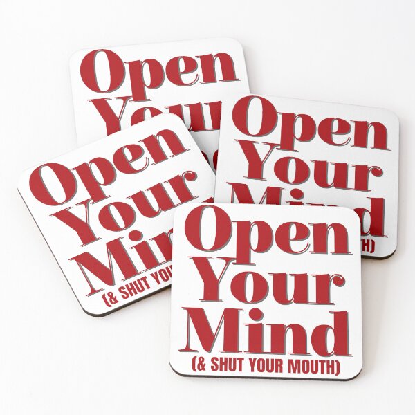 Item preview, Open your mind & shut your mouth designed and sold by McCallnWaldo.