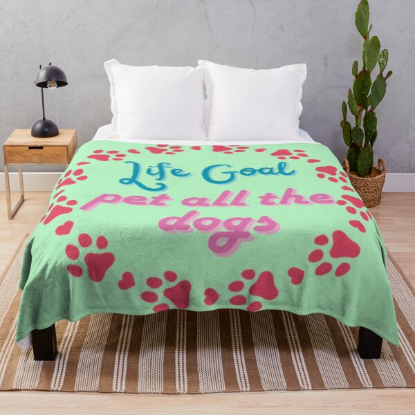 Item preview, Life Goal Pet All The Dogs Quotes designed and sold by PARADISEGLOBE.