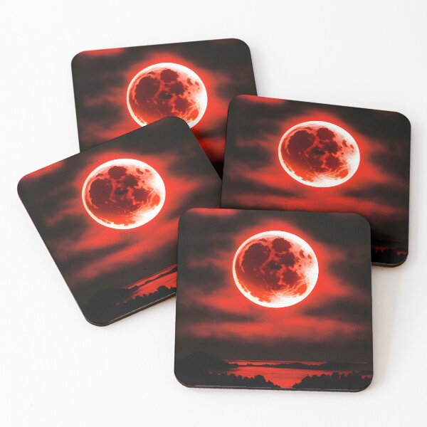 Item preview, Full Blood Moon designed and sold by atangerprints.