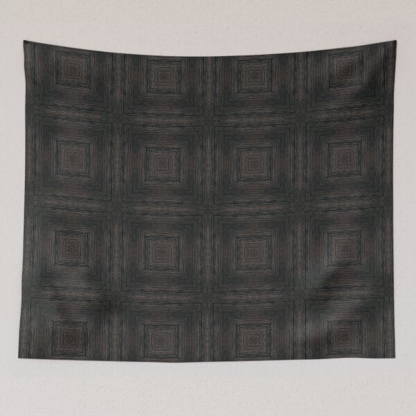 Item preview, Rough Rustic Weathered wood Texture Kaleidoscope Pattern 1 designed and sold by Swabcraft.