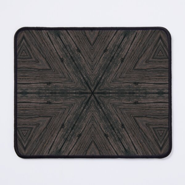 Item preview, Rough Rustic Weathered wood Texture Kaleidoscope Pattern 4 designed and sold by Swabcraft.