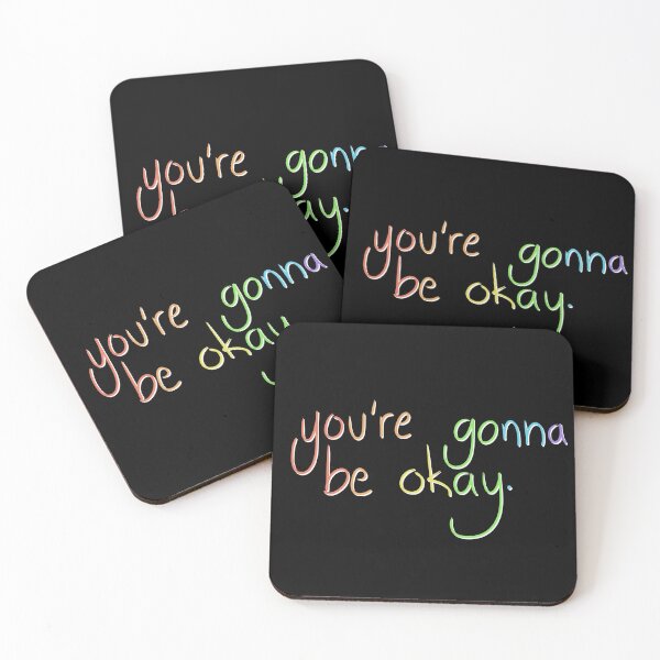 Item preview, You’re gonna be okay (on black) designed and sold by nerdspride.
