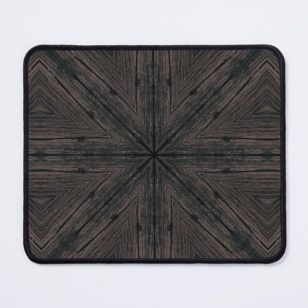 Item preview, Rough Rustic Weathered wood Texture Kaleidoscope Pattern 5 designed and sold by Swabcraft.