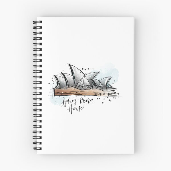 Item preview, Hand Drawn Sydney Opera House  designed and sold by artsbyadriii.