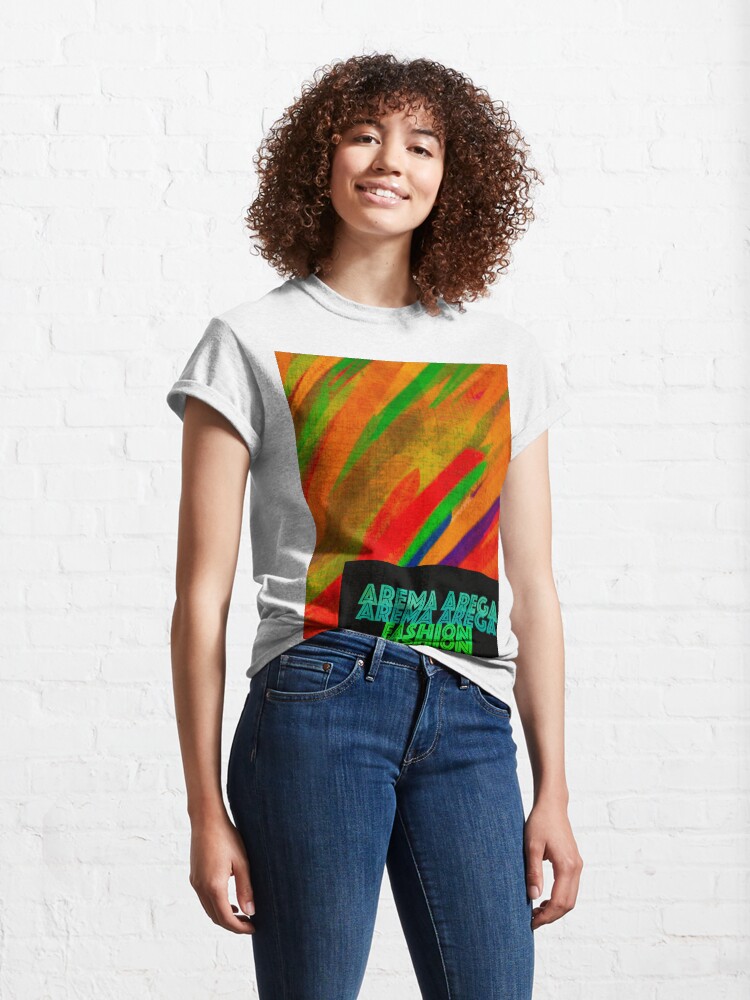 Thumbnail 4 of 7, Classic T-Shirt, Bring "Color" to your Life designed and sold by Arema Arega.