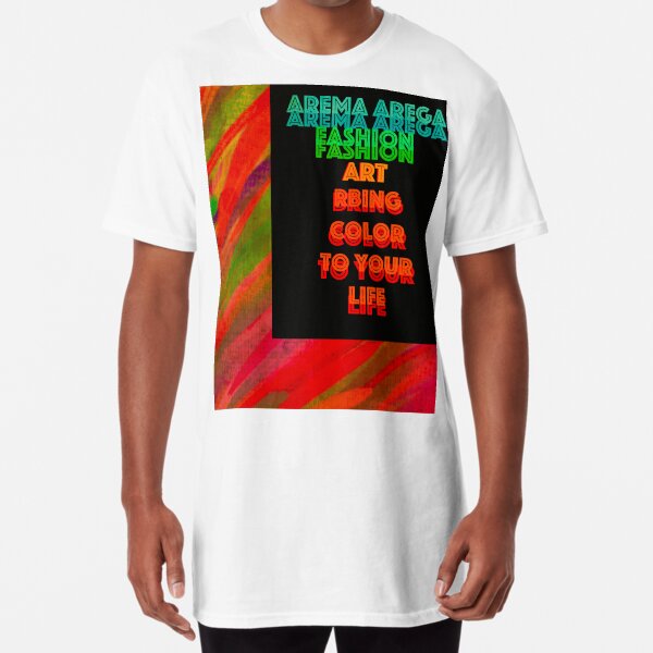 Trae "Color" a tu vida Camiseta larga