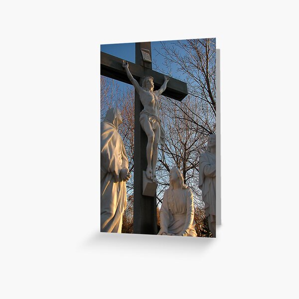 Jesus and Mother Mary Greeting Card