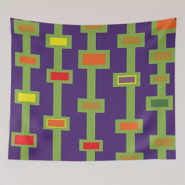 Aperçu de l'œuvre Rectangles funky créée et vendue par CrazyCraftLady.