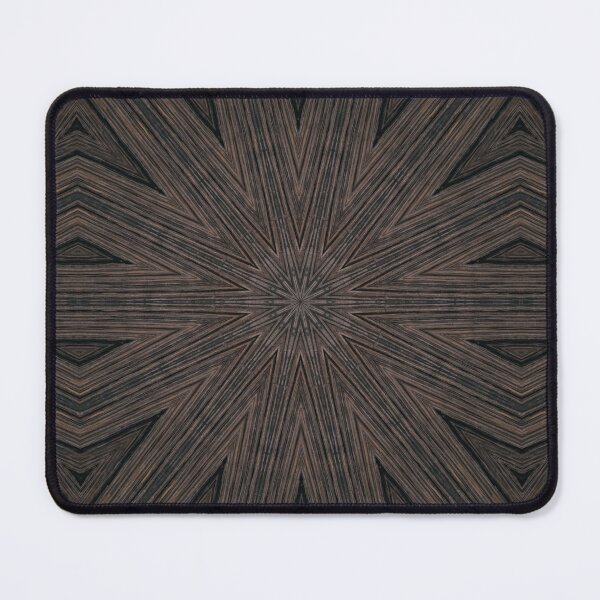 Item preview, Rough Rustic Weathered wood Texture Kaleidoscope Pattern 8 designed and sold by Swabcraft.