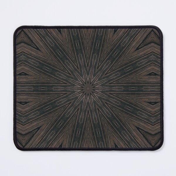 Item preview, Rough Rustic Weathered wood Texture Kaleidoscope Pattern 9 designed and sold by Swabcraft.