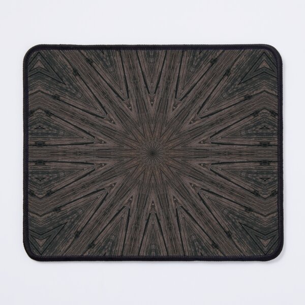 Item preview, Rough Rustic Weathered wood Texture Kaleidoscope Pattern 11 designed and sold by Swabcraft.