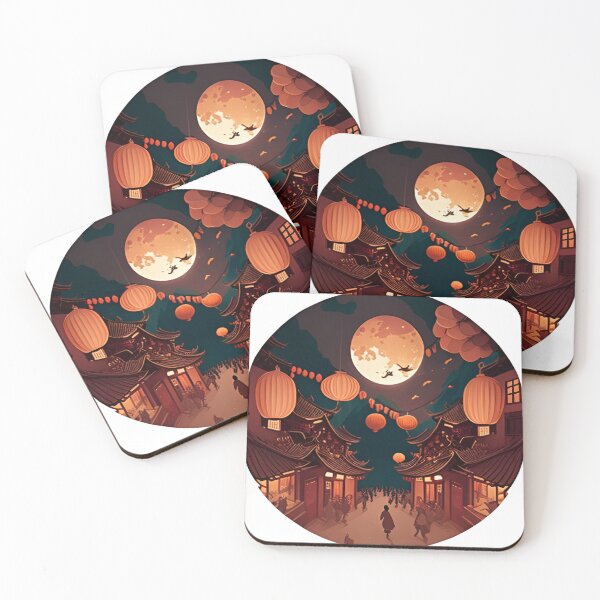 Item preview, Stroking wind of mid autumn festival designed and sold by aimamia.