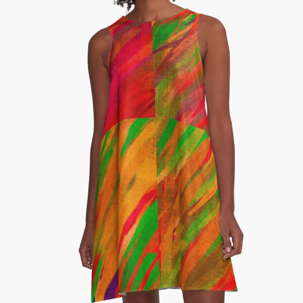 Bring "Color" to your Life A-Line Dress