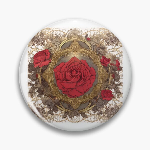 Item preview, Gold lined rose emblem designed and sold by preston181.